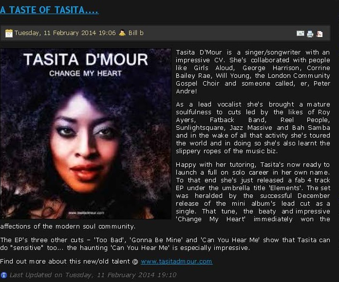 Soul&Jazz Review - A TASTE OF TASITA FOr WEBsite